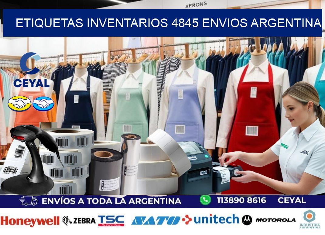 etiquetas inventarios 4845 ENVIOS ARGENTINA