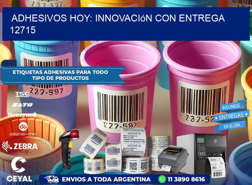 Adhesivos Hoy: Innovación con Entrega 12715