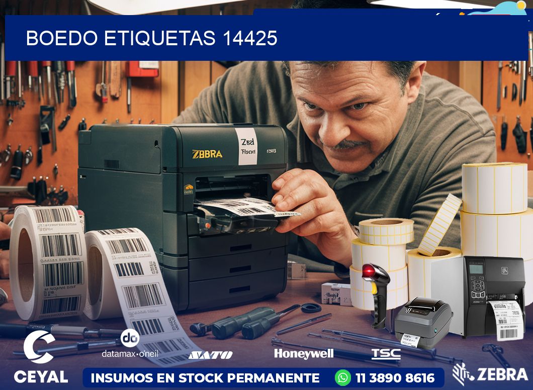 Boedo etiquetas 14425