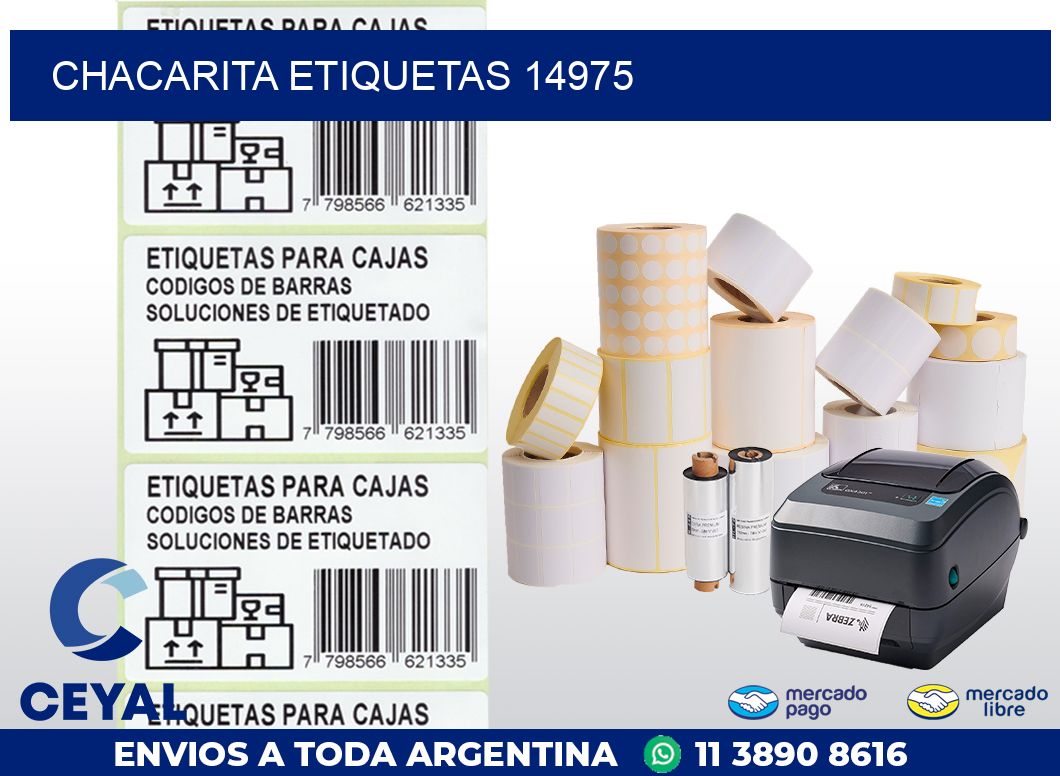 Chacarita etiquetas 14975