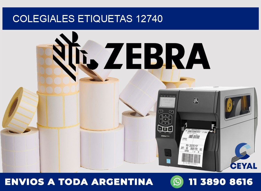 Colegiales etiquetas 12740