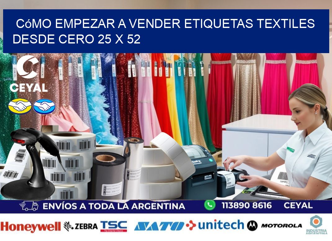 Cómo Empezar a Vender Etiquetas Textiles desde Cero 25 x 52
