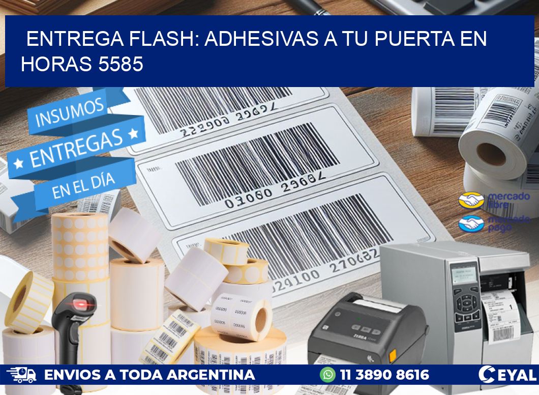Entrega Flash: Adhesivas A Tu Puerta en Horas 5585