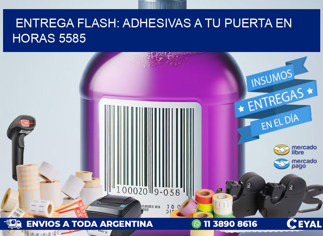 Entrega Flash: Adhesivas A Tu Puerta en Horas 5585