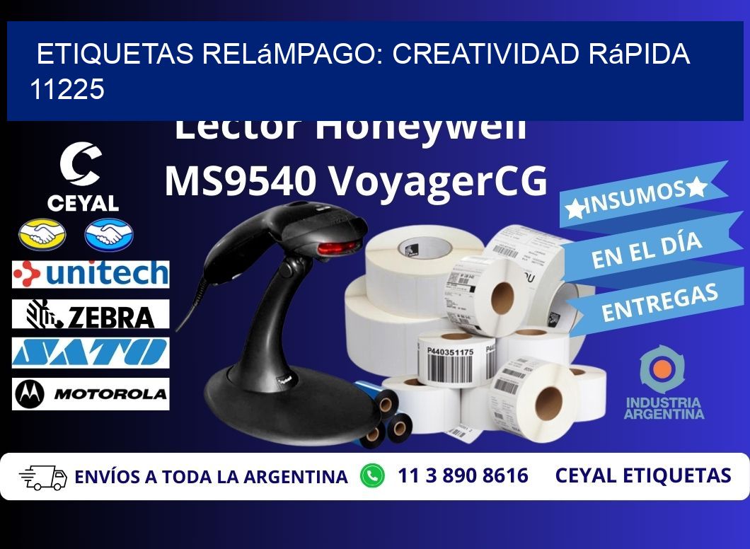 Etiquetas Relámpago: Creatividad Rápida 11225