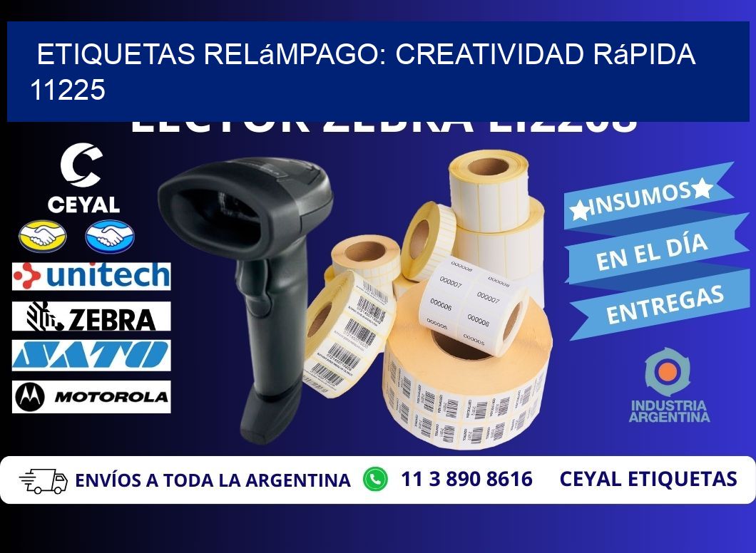 Etiquetas Relámpago: Creatividad Rápida 11225
