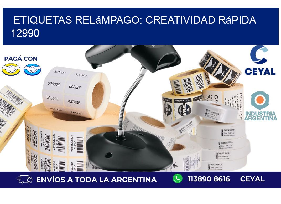 Etiquetas Relámpago: Creatividad Rápida 12990