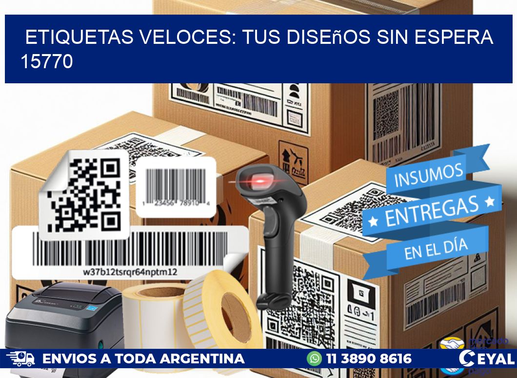 Etiquetas Veloces: Tus Diseños sin Espera 15770