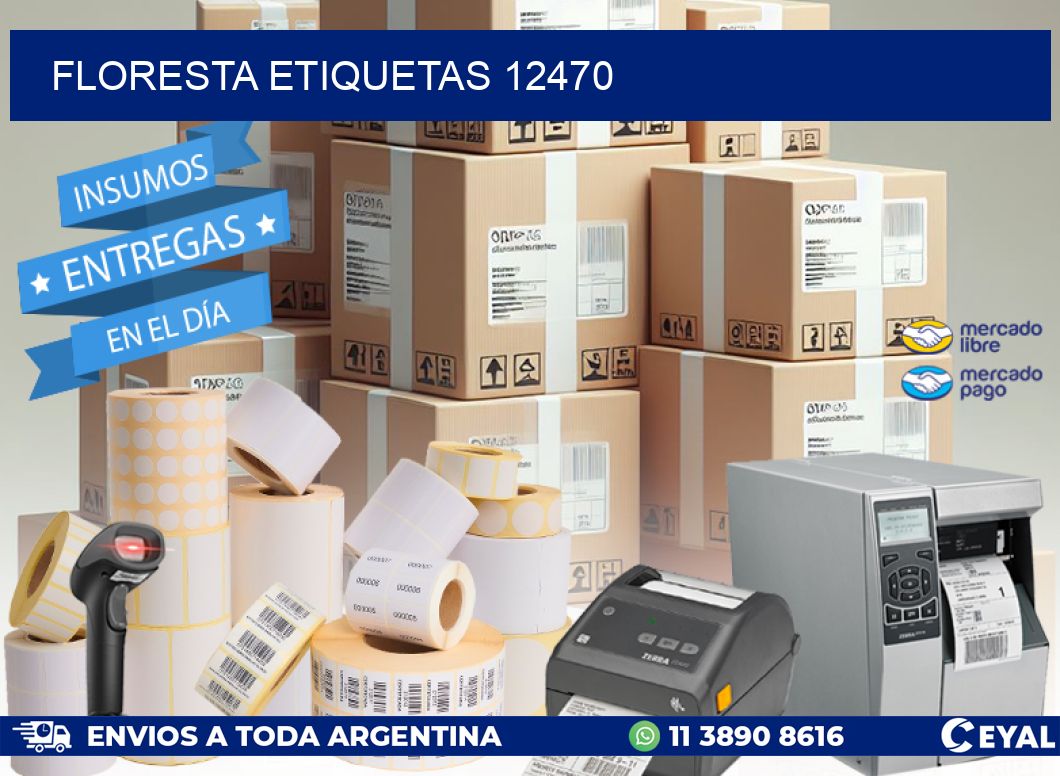 Floresta etiquetas 12470