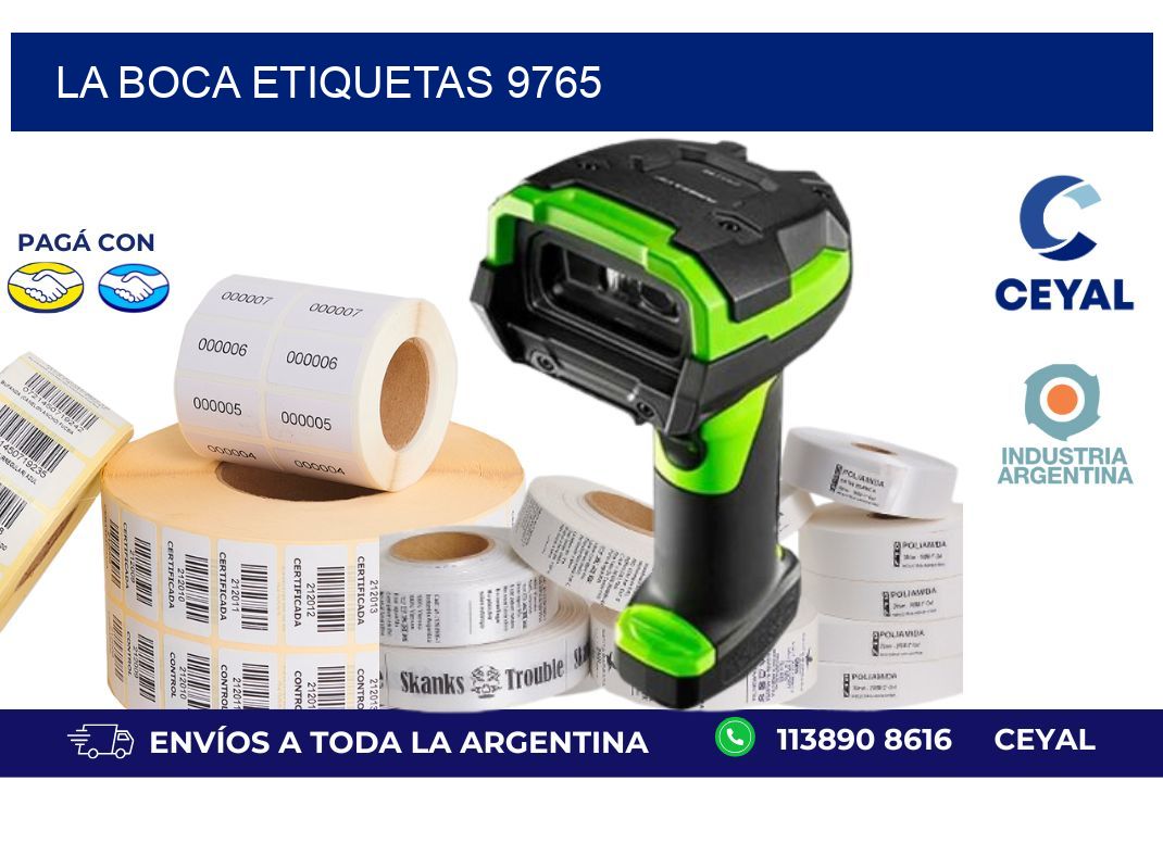 La Boca etiquetas 9765