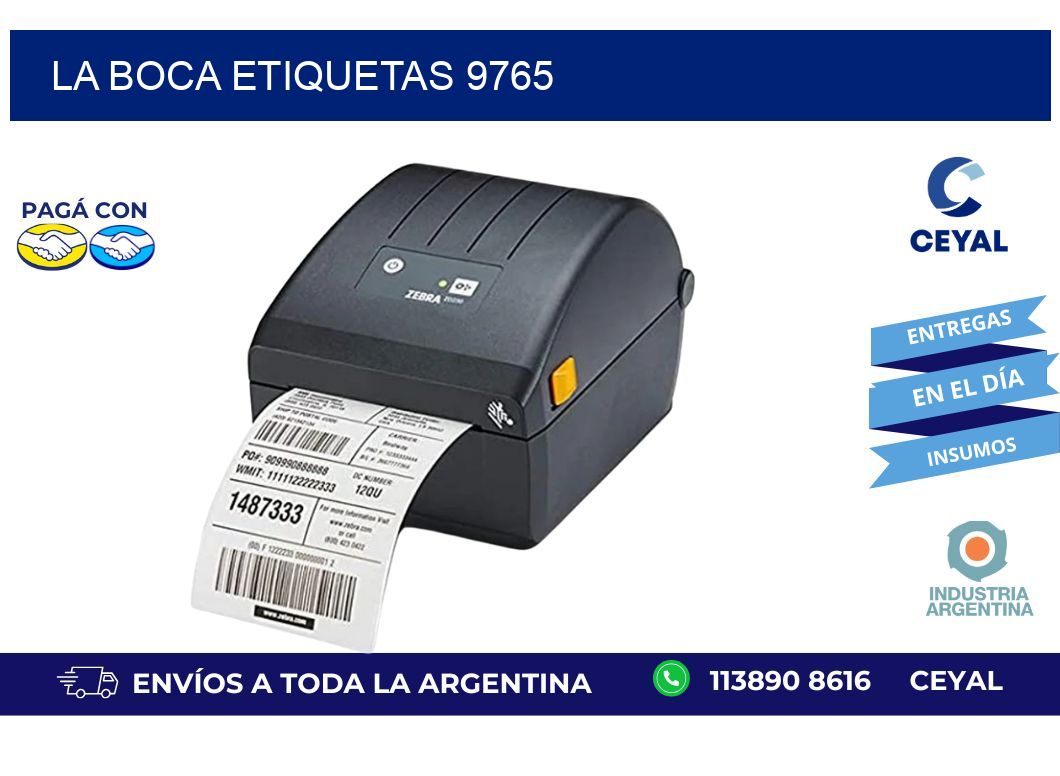 La Boca etiquetas 9765