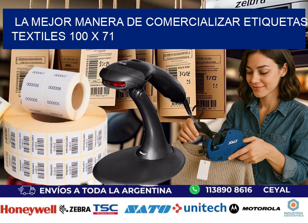 La Mejor Manera de Comercializar Etiquetas Textiles 100 x 71