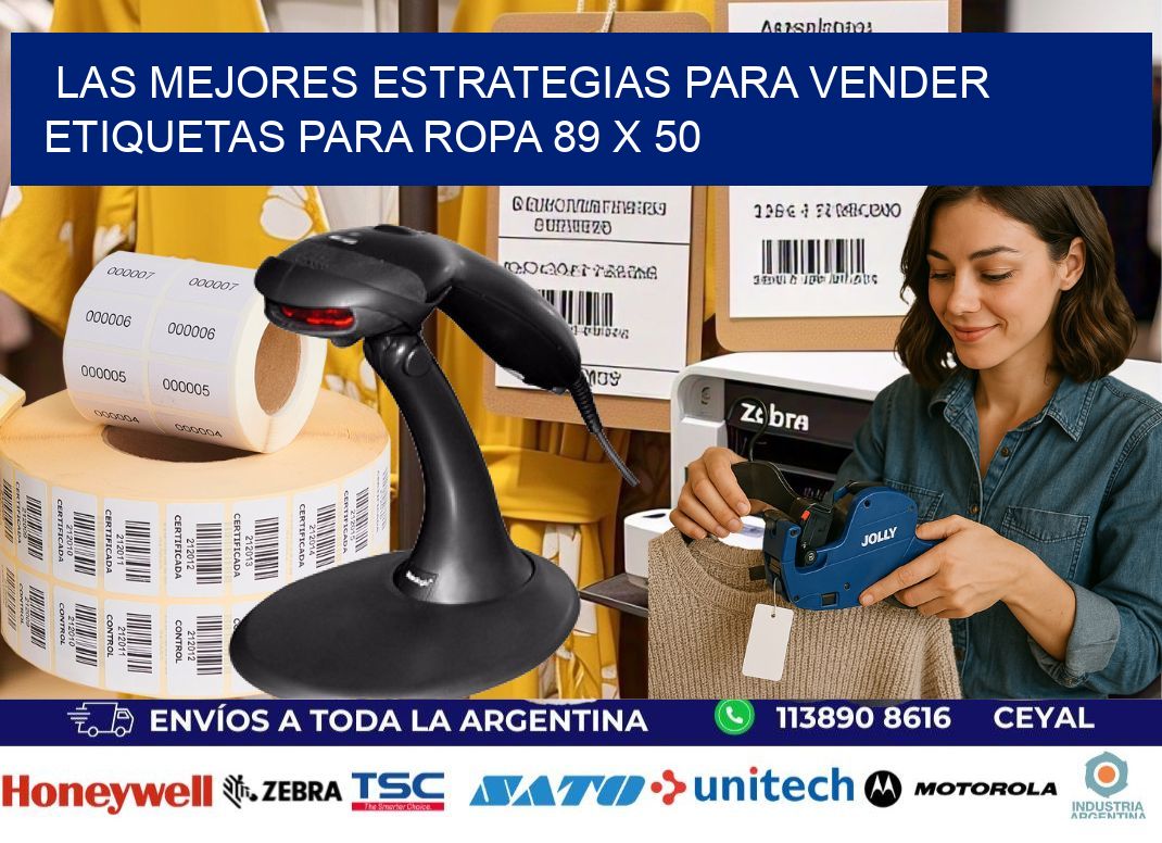 Las Mejores Estrategias para Vender Etiquetas para Ropa 89 x 50
