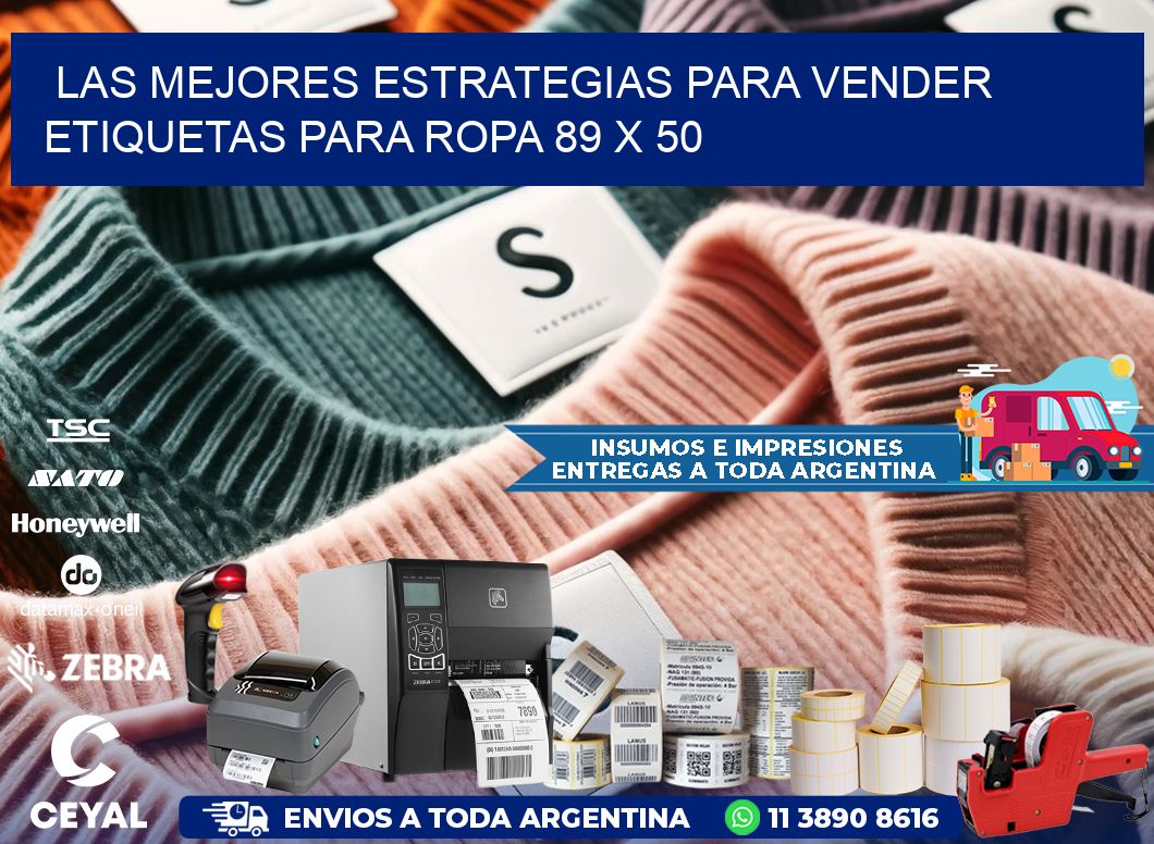 Las Mejores Estrategias para Vender Etiquetas para Ropa 89 x 50
