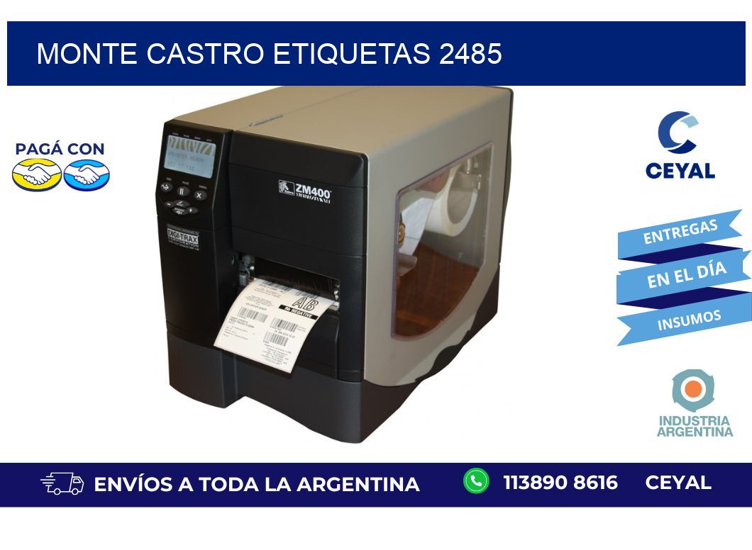 Monte Castro etiquetas 2485