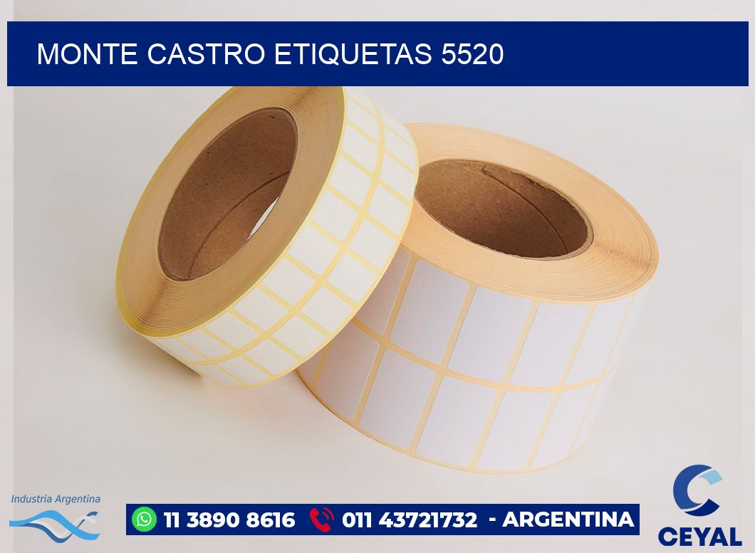 Monte Castro etiquetas 5520