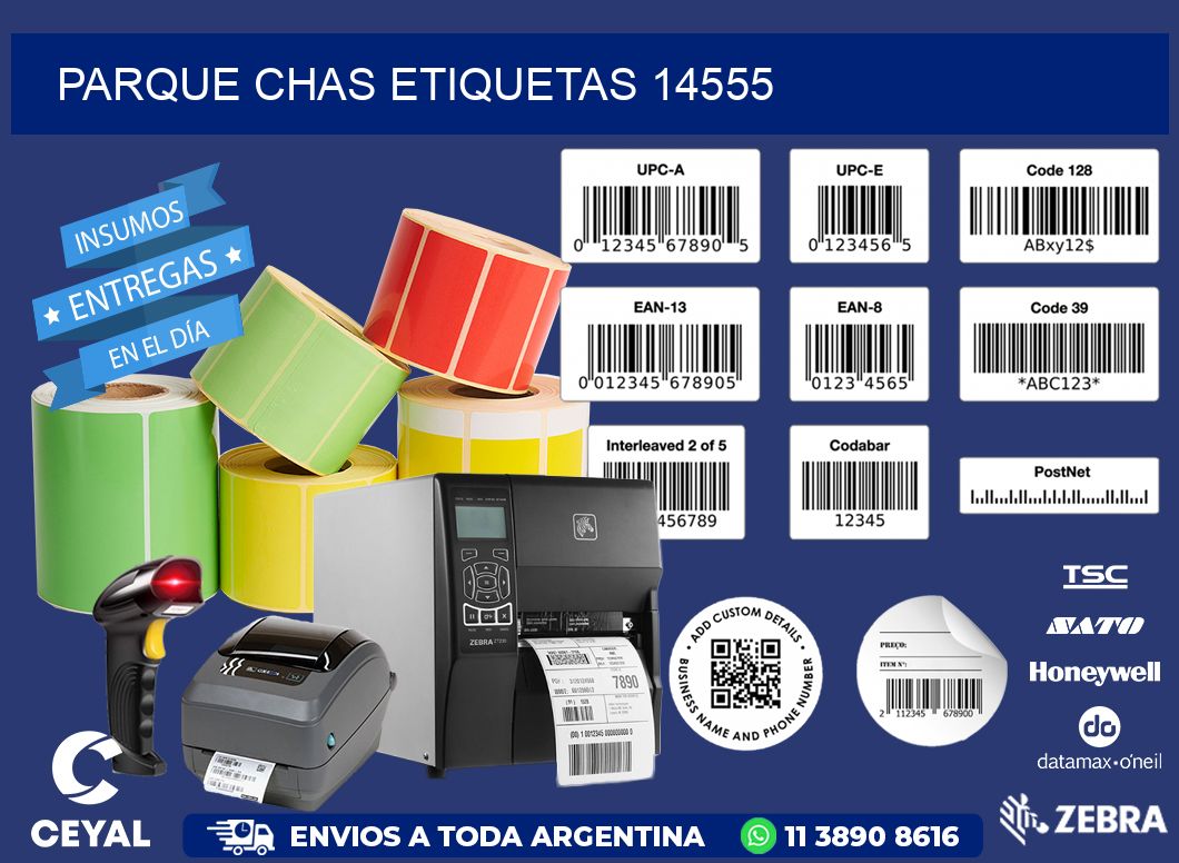 Parque Chas etiquetas 14555