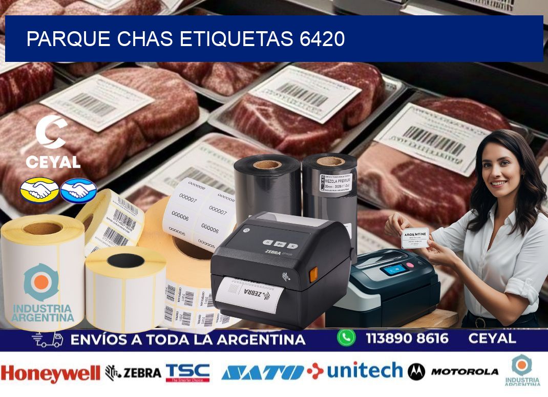 Parque Chas etiquetas 6420