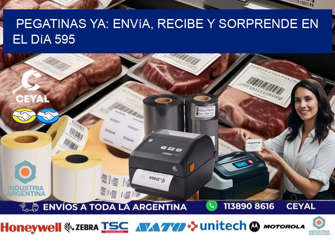 Pegatinas Ya: Envía, Recibe y Sorprende en el Día 595