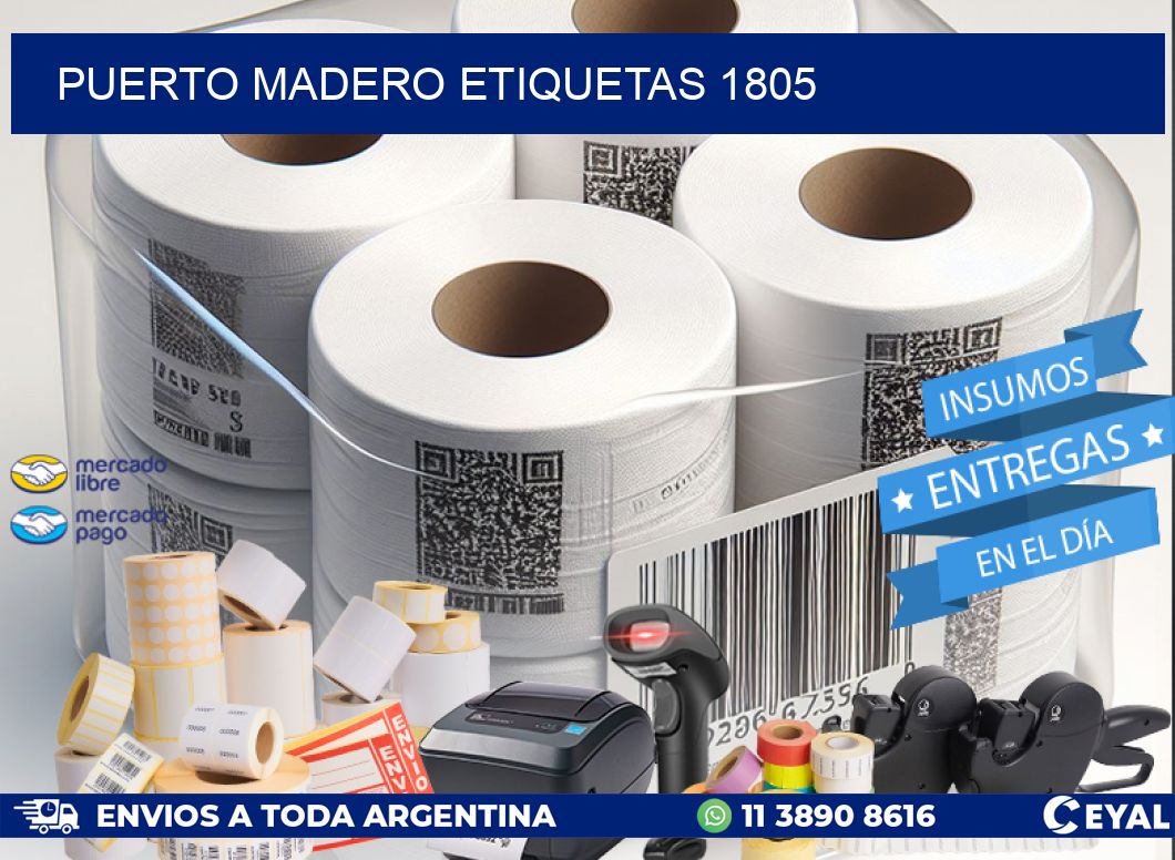 Puerto Madero etiquetas 1805