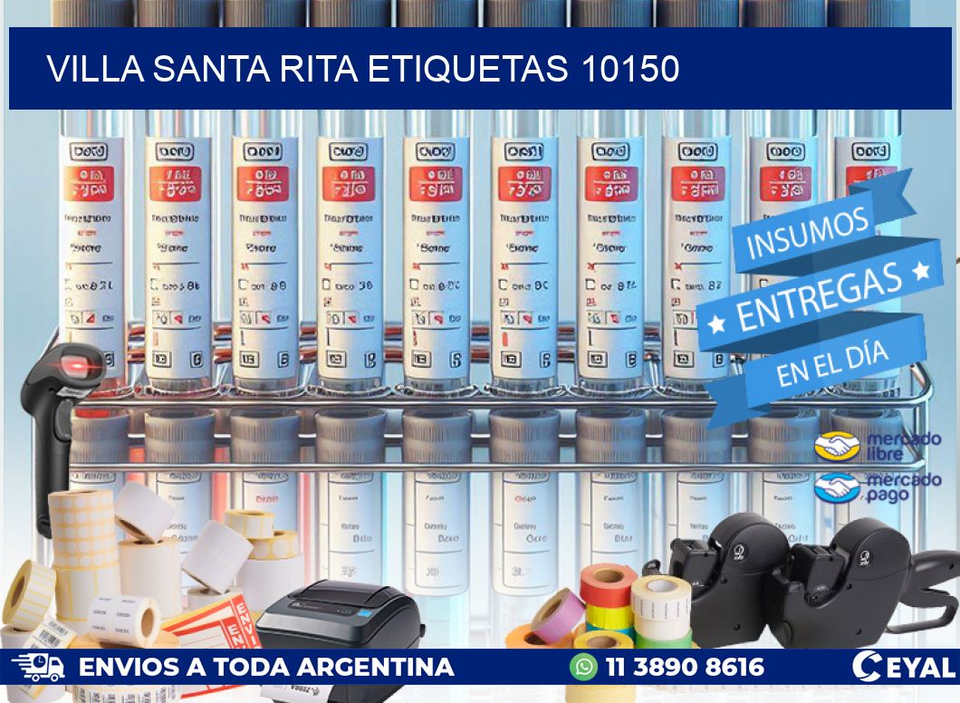 Villa Santa Rita etiquetas 10150