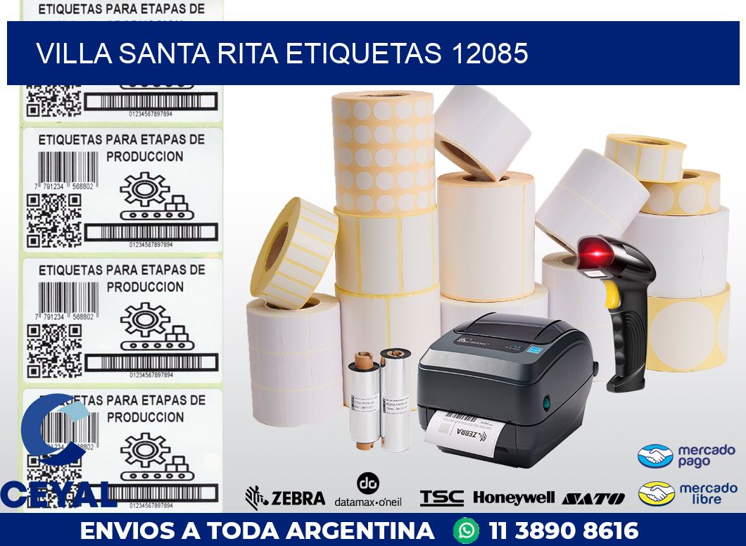 Villa Santa Rita etiquetas 12085