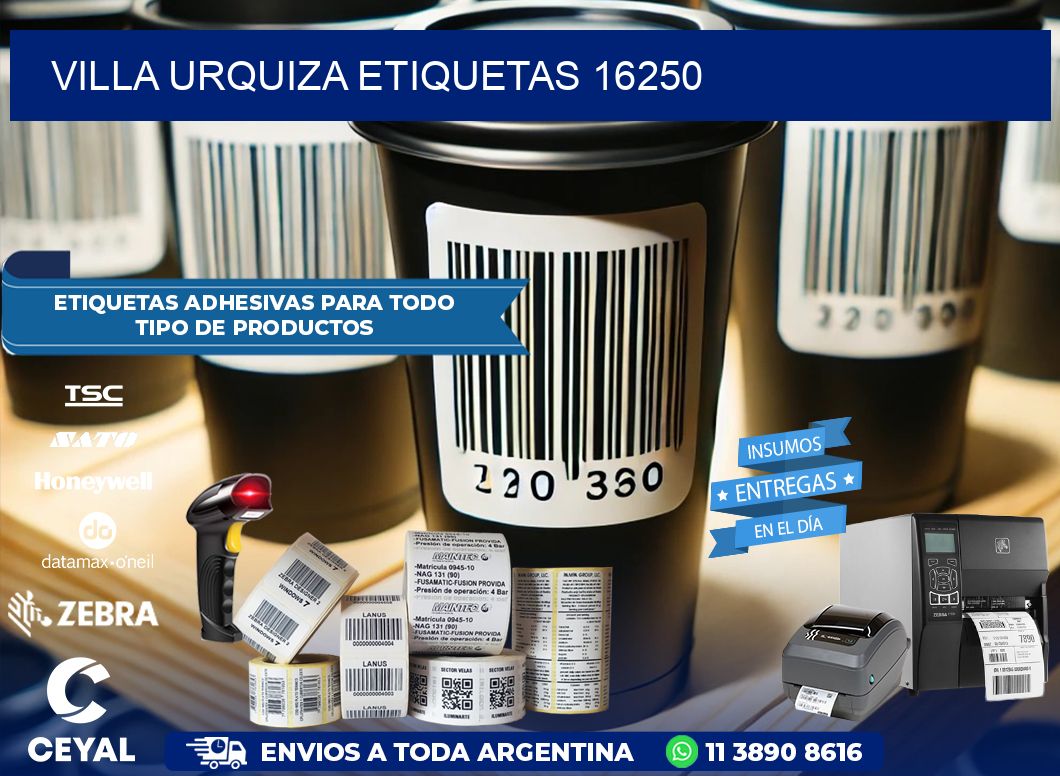 Villa Urquiza etiquetas 16250