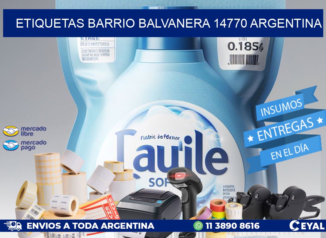 etiquetas barrio balvanera 14770 argentina