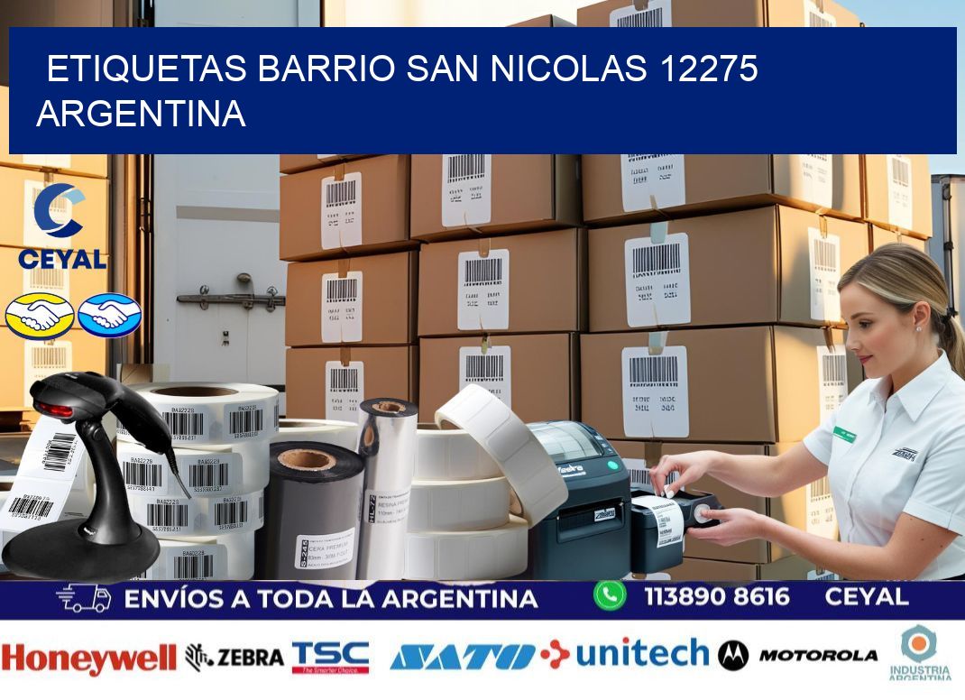 etiquetas barrio san nicolas 12275 argentina