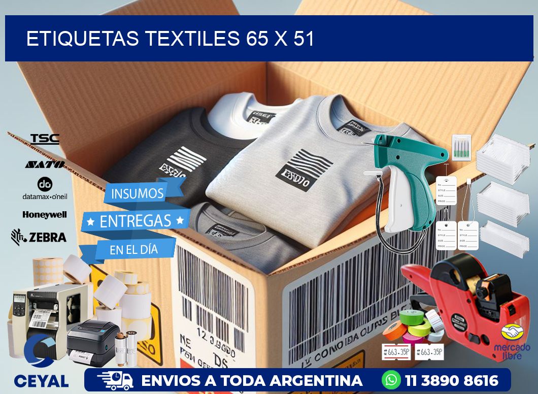 etiquetas textiles 65 x 51