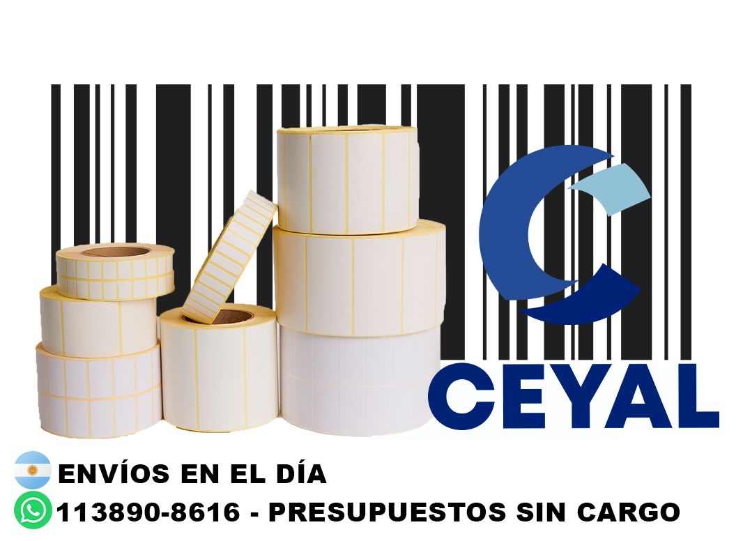20 cajas de etiquetas 50 x 33
