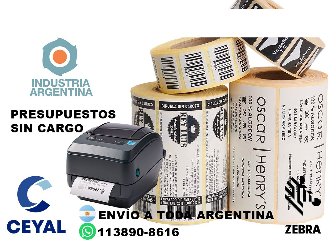 20 cajas de etiquetas 81 x 33