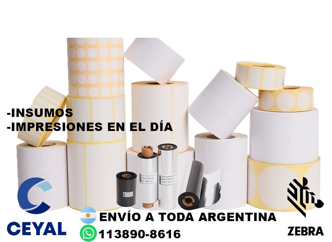 20 cajas de etiquetas 97 x 89