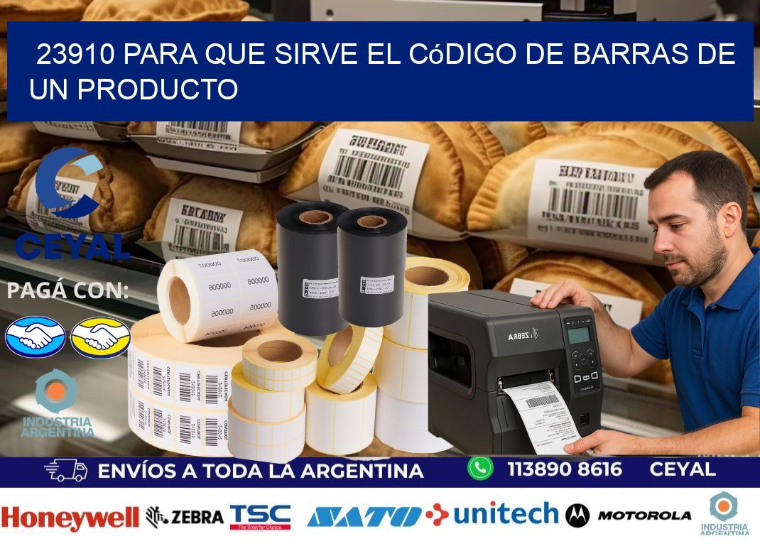 23910 Para que sirve el código de barras de un producto