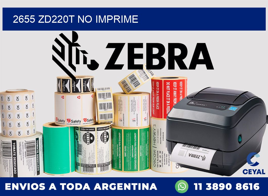 2655 ZD220t no imprime