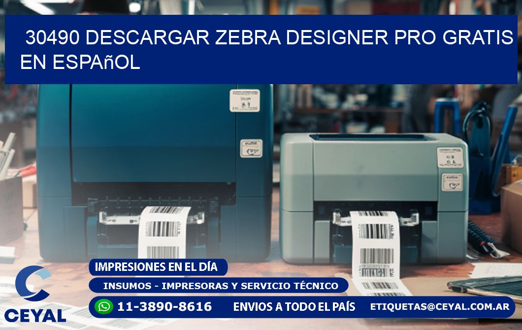 30490 Descargar Zebra Designer Pro gratis en Español