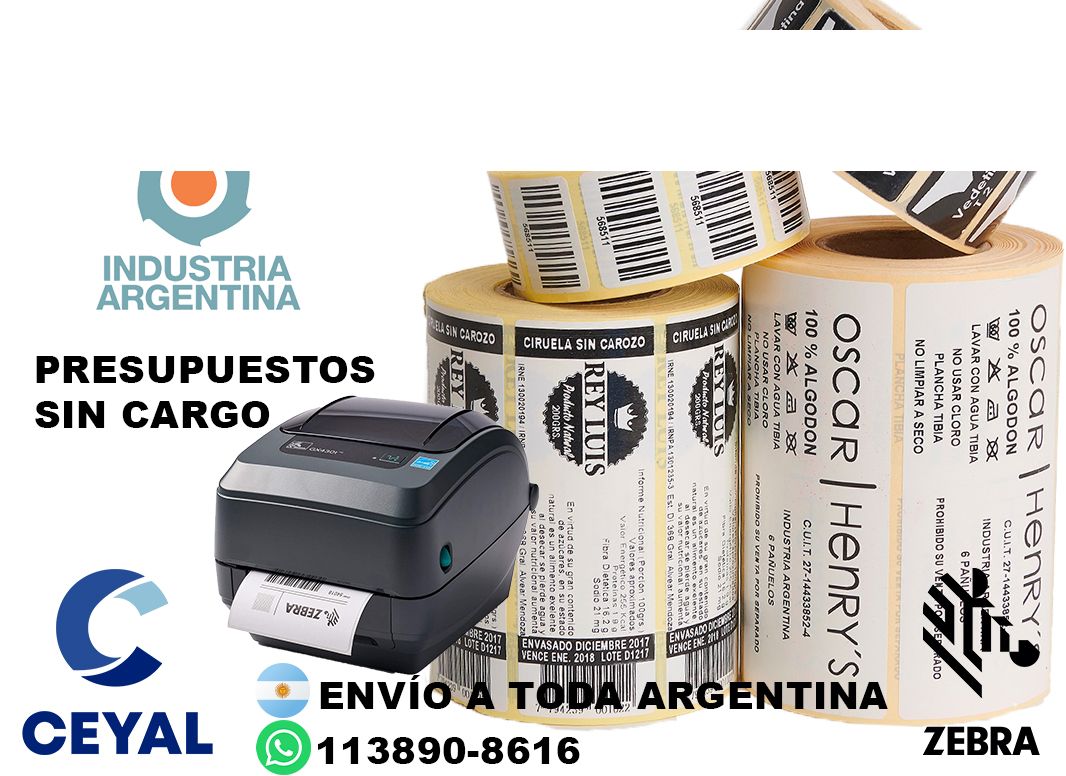 3915 Etiquetas reciclables para consumo masivo