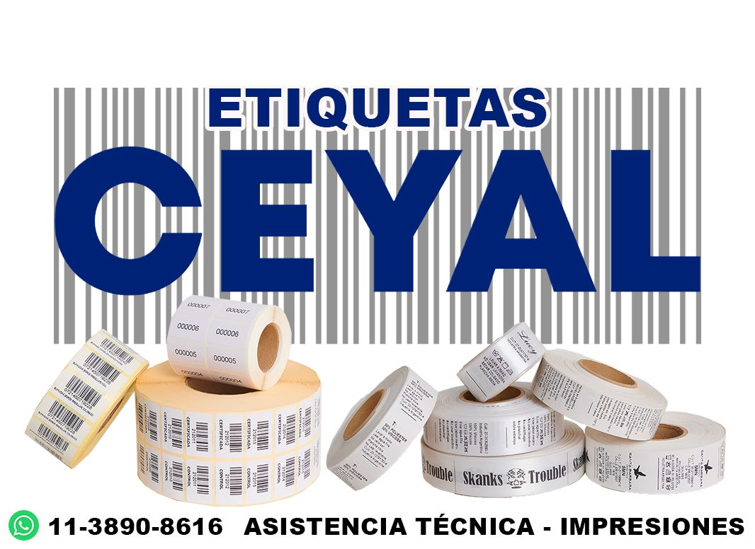 4625 Etiquetas para limpieza y perfumería