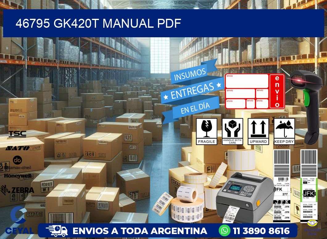46795 GK420T manual PDF