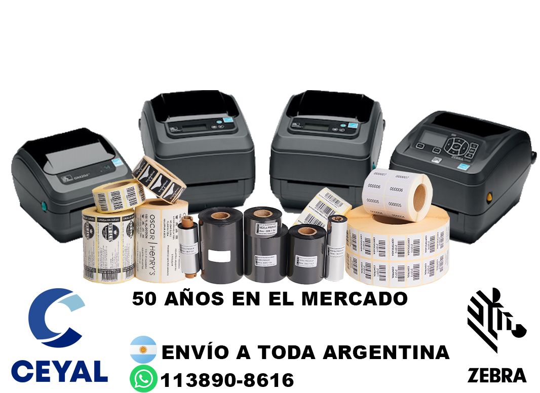 5 cajas de etiquetas 89 x 52