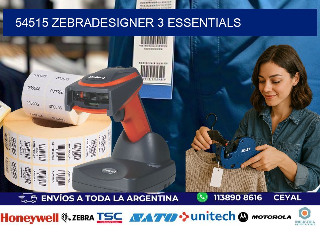 54515 ZebraDesigner 3 Essentials