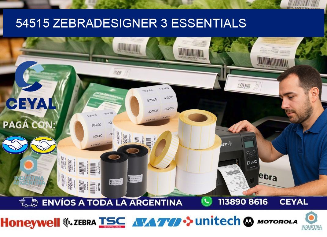 54515 ZebraDesigner 3 Essentials