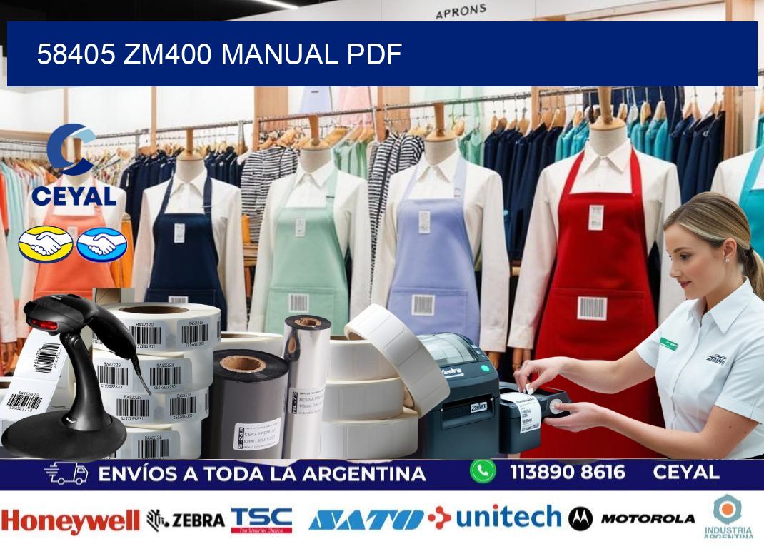 58405 ZM400 manual PDF