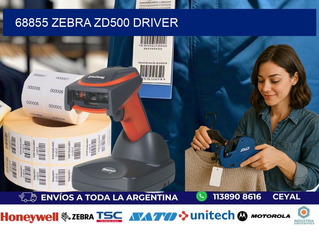 68855 Zebra ZD500 driver