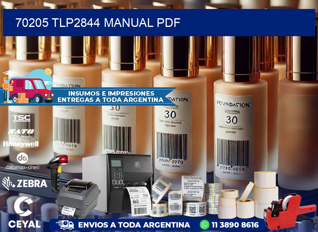 70205 TLP2844 manual PDF