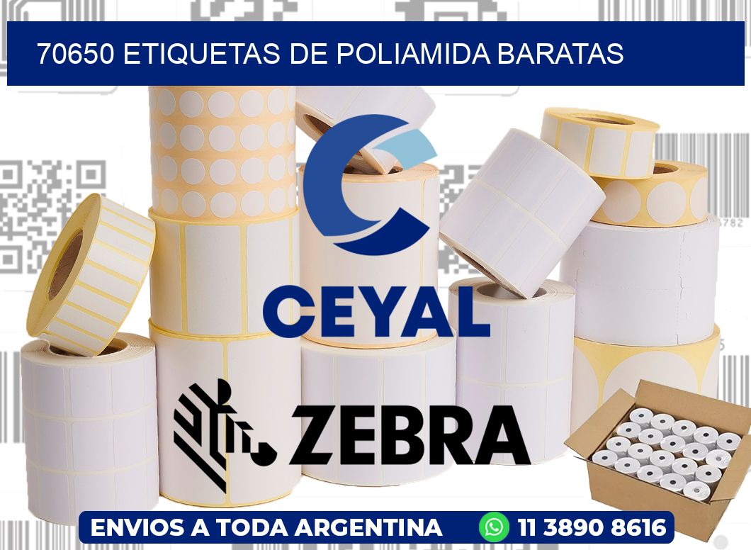 70650 etiquetas de poliamida baratas
