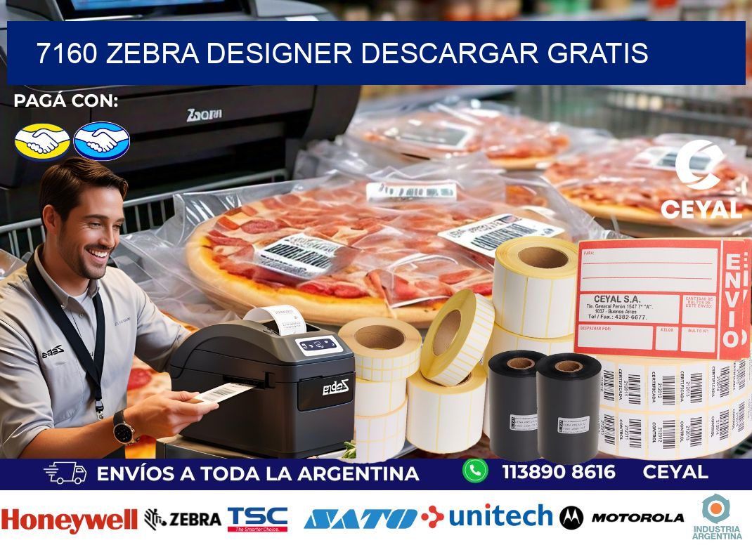 7160 Zebra Designer Descargar gratis