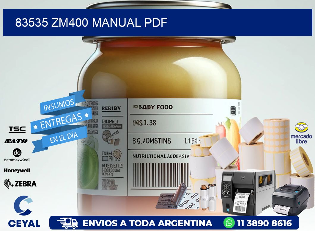 83535 ZM400 manual PDF