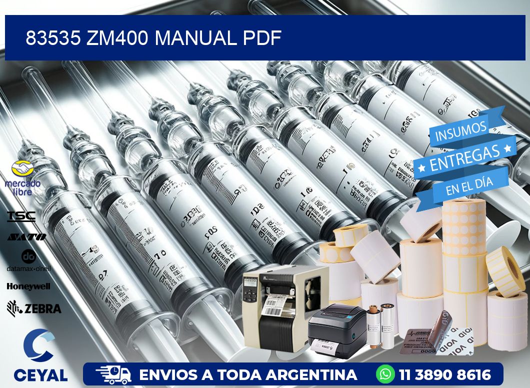 83535 ZM400 manual PDF