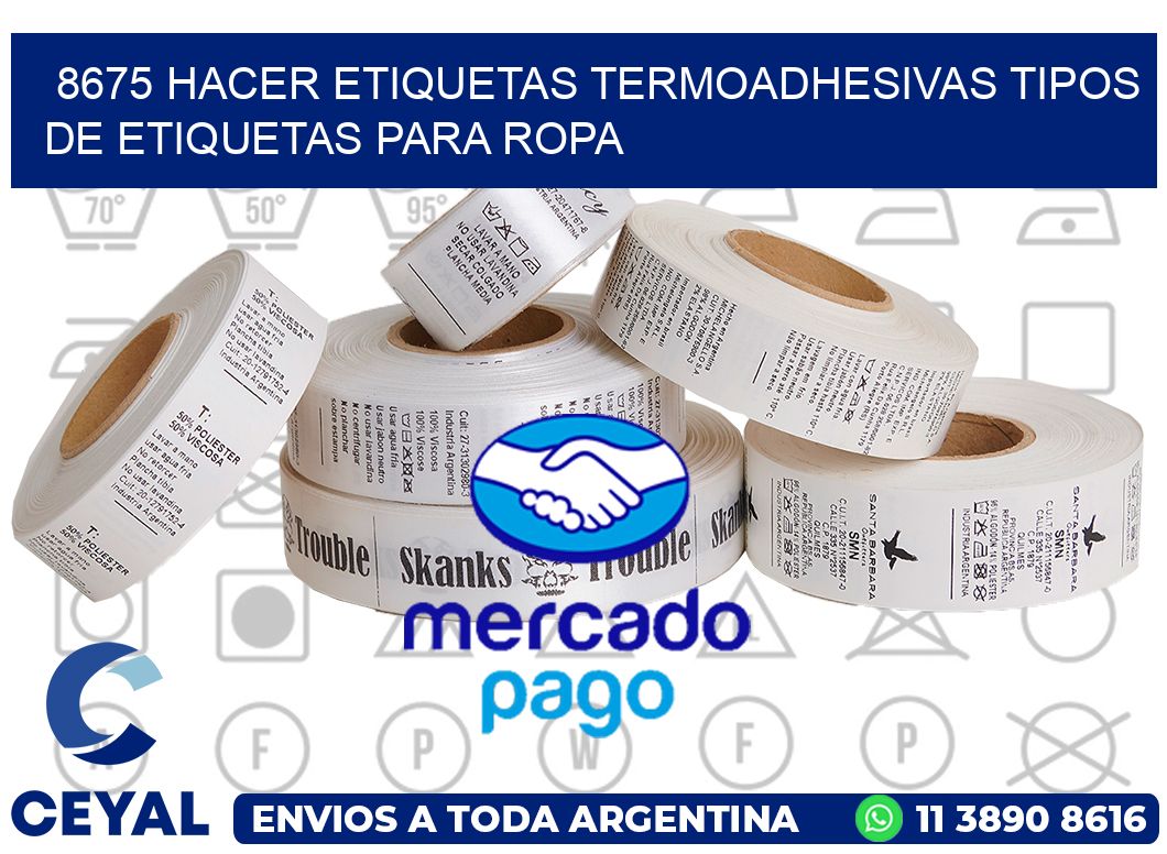 8675 hacer etiquetas termoadhesivas tipos de etiquetas para ropa
